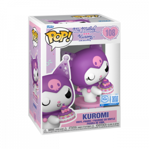 Figurina FUNKO POP! Sanrio - Kuromi with Cake (20th Anniversary) 87169F