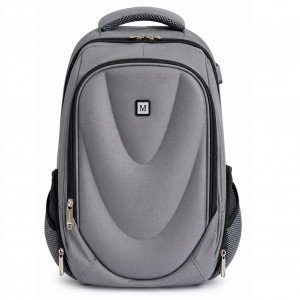 Ghiozdan 3 compartimente ST04467 / 8027 gri