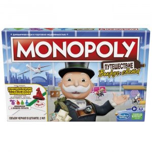 MONOPOLY Board game World Tour, F4007 (RUS)