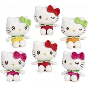 Hello Kitty - Jucarie de plus parfumata 760025473 Hello Kitty beans fruits scent 6 CDU