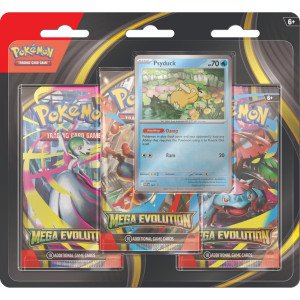 Joc de carti de colectie Pokemon TCG: ME01 Mega Evolution Expansion - 3 Blister Booster PCI10050