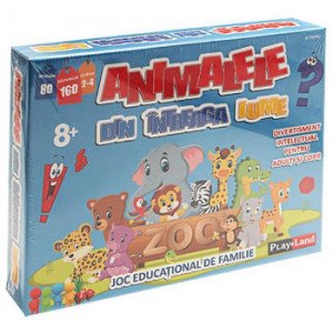 Joc de masa "Animalele din intreaga lume" A-710RO 