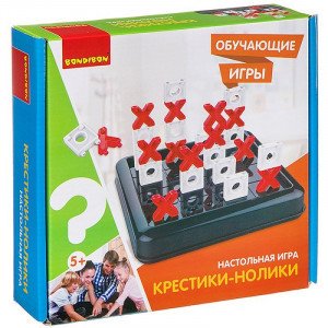 Joc de masa educativ Bondibon  КРЕСТИКИ-НОЛИКИ