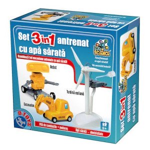 Joc EduScience Set 3in1 Actionat cu Apa Sarata 74041