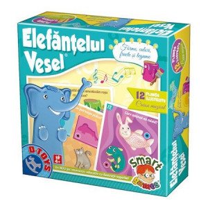 Joc Elefantelul Vesel - Forme, Culori, fructe si leguma 71927