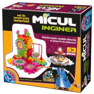 Joc Micul Inginer-Set Constructie Motorizat (53pcs) 74072