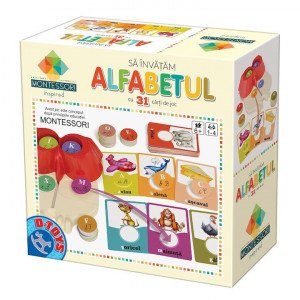 Joc Montesori Buboo - Sa Invatam Alfabetul 79022