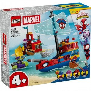 Lego 11208 Team Spidey Pirate Ship