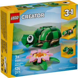Lego 31377 TURTLE WITH A WATER LILY FLOWER