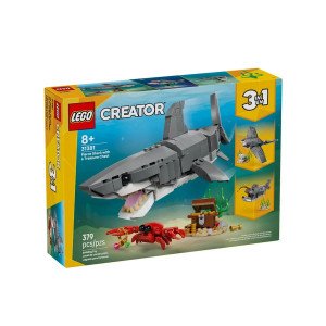 Lego 31381 FIERCE SHARK WITH A TREASURE CHEST