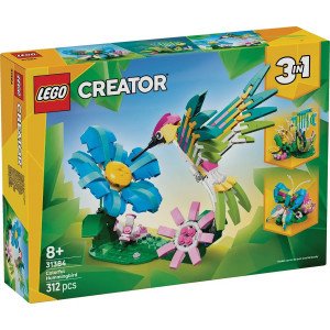 Lego 31384 WILD ANIMALS: COLORFUL HUMMINGBIRD