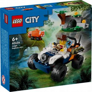 Lego 60424  Jungle Explorer ATV Red Panda Mission