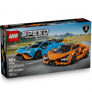 Lego 77238 LAMBORGHINI REVUELTO & HURACAN STO SPEED CHAMPIONS