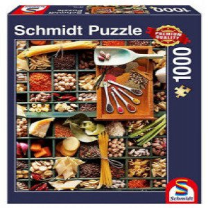 LIN1411 - Puzzle 1000 POTPOURRI DIN MIRODENII   Schmidt SSP-58183