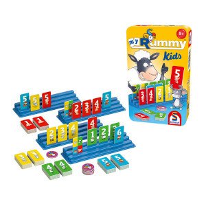 Joc My Rummy junior cutie metalica M-MYRUMMY KIDS LIN4396