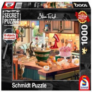 LIN9195 - Puzzle 1000, STEVE READ, SECRET PUZZLES: AT THE KITCHEN TABLE