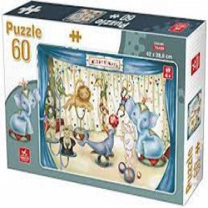 Puzzle 60 Animale de circ 76489