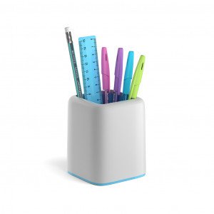 Pahar p/u pix 53286 ErichKrause® Forte, Pastel, white with blue inside part