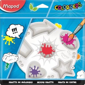 Paleta MAPED 6 sectii plastic_811410
