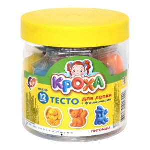 Pasta de modelat 8cul. cu forme ''Питомцы" ЛУЧ