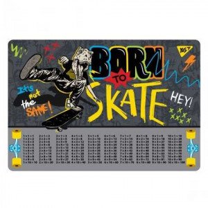 Pelicula p u creatie Skate boom tabla inmultirii 43х29сm, YES 492050_52363 (10)