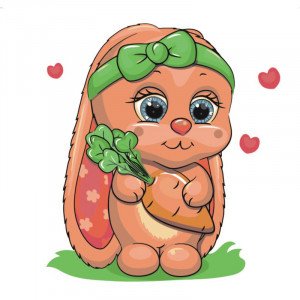 Pictura pe numere ES023 Миленький зачонок 30х30 см copii