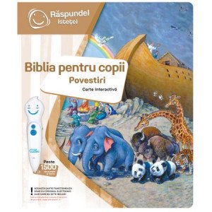 Raspundel Istetel Carte interactiva Biblia pentru copii - Povestiri 87507