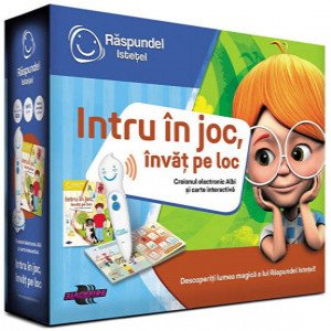 Raspundel Istetel Pachet creion si carte Intru in joc invat pe loc 69365