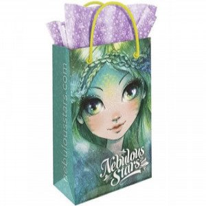 Sacose 11902 Nebulous Stars Small Gift Bag 6.7x10.2