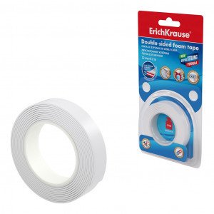 Scoci-dublu 58744 ErichKrause, white, 1mmx12mmx2m (blister 1 pcs)______