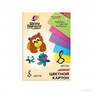 Set CARTON COLOR 8 cul. Школа творчества