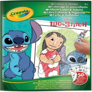 Set de Colorat &amp; Sticker Book Lilo&amp;Stitch CR 04-0900G