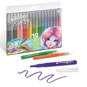 Set de creatie 11537 Nebulous Stars Washable Markers 18-pack