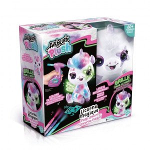 Set de joaca Airbrush Plush Col. Glow in the dark 274CL