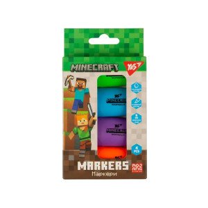 Set markator text Yes Minecraft 4 pcs 391095