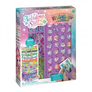 Set p-u fete 11144 Nebulous Stars bratari cu talisman - Rainbow Loom&trade;