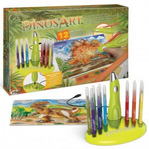 SET p u baieti DinosArt 15152 Electric Spray Pen