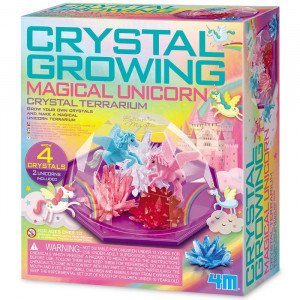 Set pu experimente - 4M Magical Unicorn Crystal Terrarium 00-03928