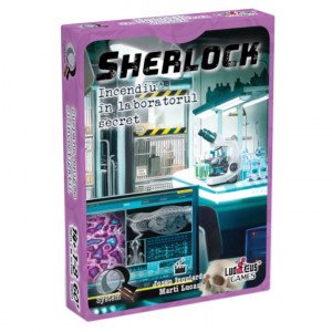 Joc Sherlock Q6 - Incendiu in laboratorul secret 9786069498620