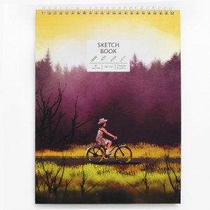 Sketchbook A4 40f На прогулке ТС4405328 spirala