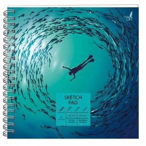 Sketchpad 60f 190x190 alb/bej spirala Погружение0,05500 СПС60184