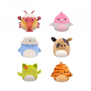 SQUISHMALLOWS Plush 19 cm, ast W20C SQJW7520C