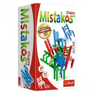 Trefl 02327 Game - Mistakos Chairs 3 players  RU UA RO EN