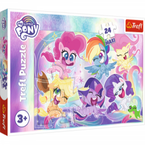 Trefl 14320 Puzzles - 24 Maxi - Ponie's friendship   Hasbro My Little Ponny