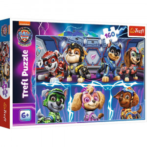 Trefl 15417 Puzzles - "160" - Dog Friends   Viacom PAW PATROL: THE MIGHTY MOVIE 2023