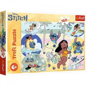 Trefl 15431 Puzzles - 160 - Stitch rules / Disney Lilo&amp;Stitch_FSC Mix 70%
