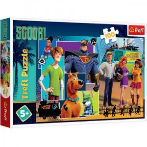 Trefl 16391 Puzzles - "100" - Scooby Doo! Where are you?    Warner Scooby Doo - Scoob Movie