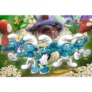 Trefl 16487 Puzzles - 100 - Smurfs / Smurfs The Movie 2025