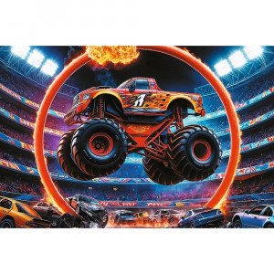 Trefl 17404 Puzzles - 60 - Monster truck / TREFL_FSC Mix 70%