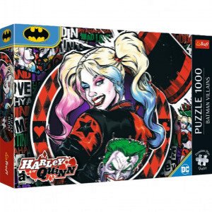 Trefl 10837 Puzzles - "1000 Premium Plus" - Harley Quinn_FSC Mix 70%